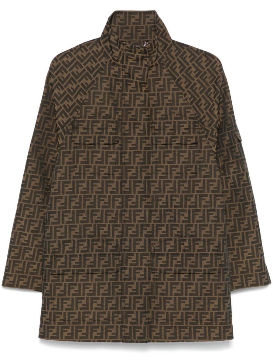 FF canvas short coat