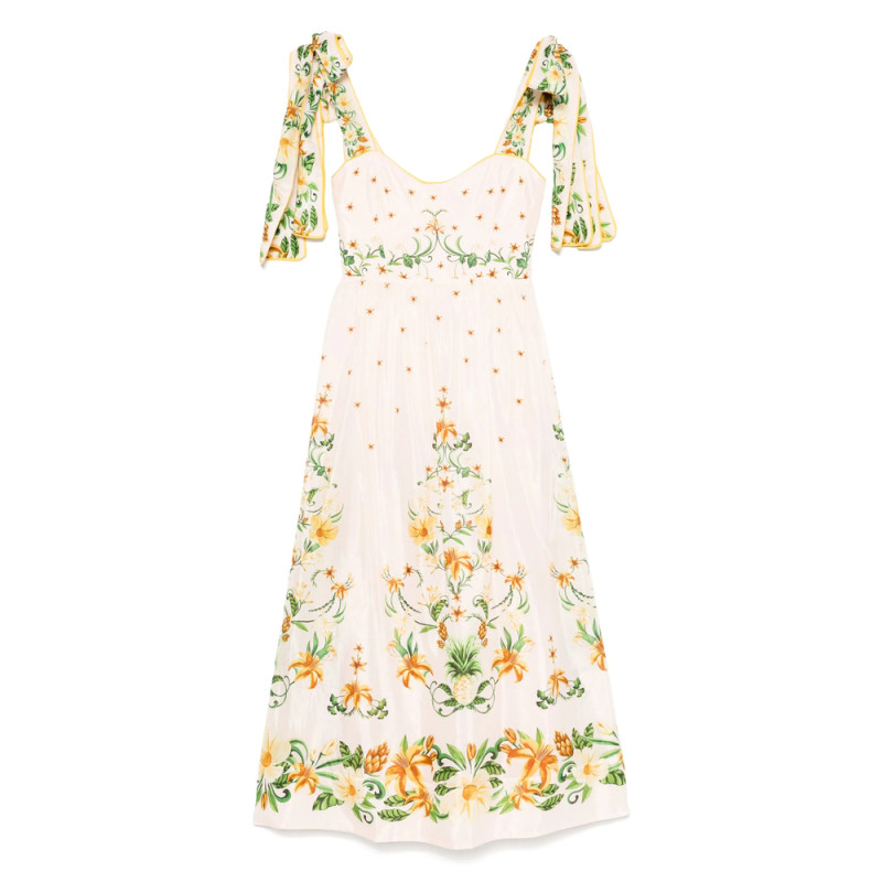 Farm Rio Botanical Beauty Midi Dress