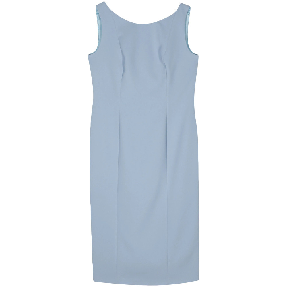 Fely Campo Bow-detailed Midi Dress