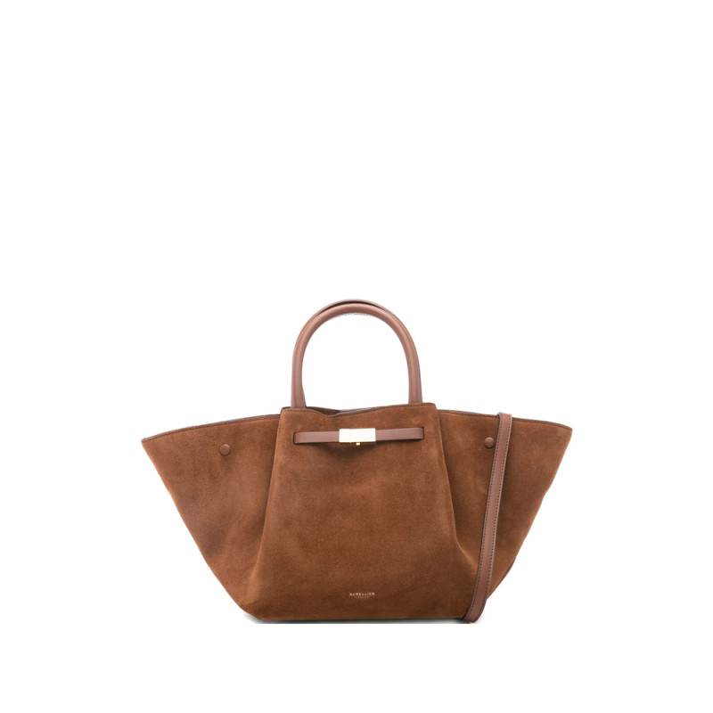 Demellier Midi New York Suede Tote Bag