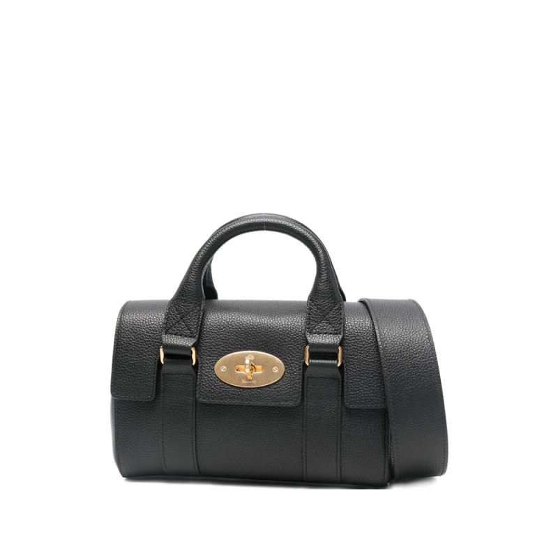 Mulberry Turnlock-top Leather Tote Bag