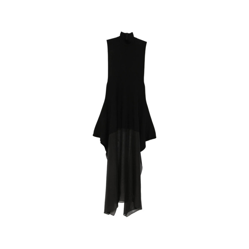 Sportmax Asymmetric-hem Sleeveless Dress