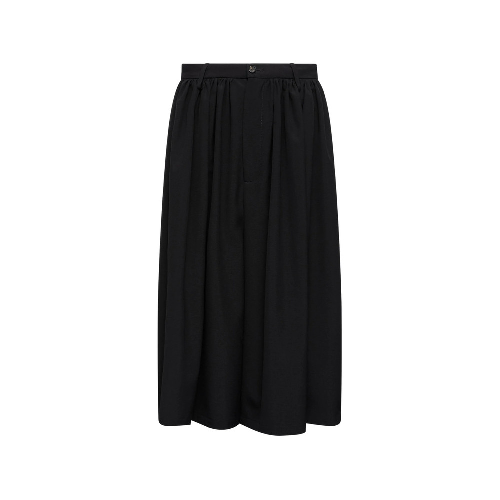 Mm6 Maison Margiela Gathered Pleated Shorts