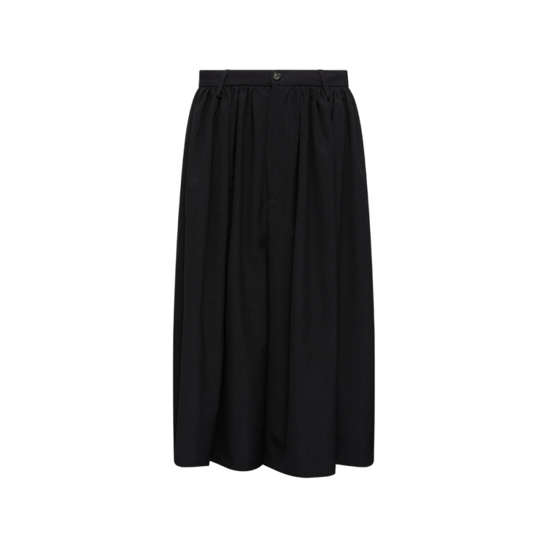 Mm6 Maison Margiela Gathered Pleated Shorts