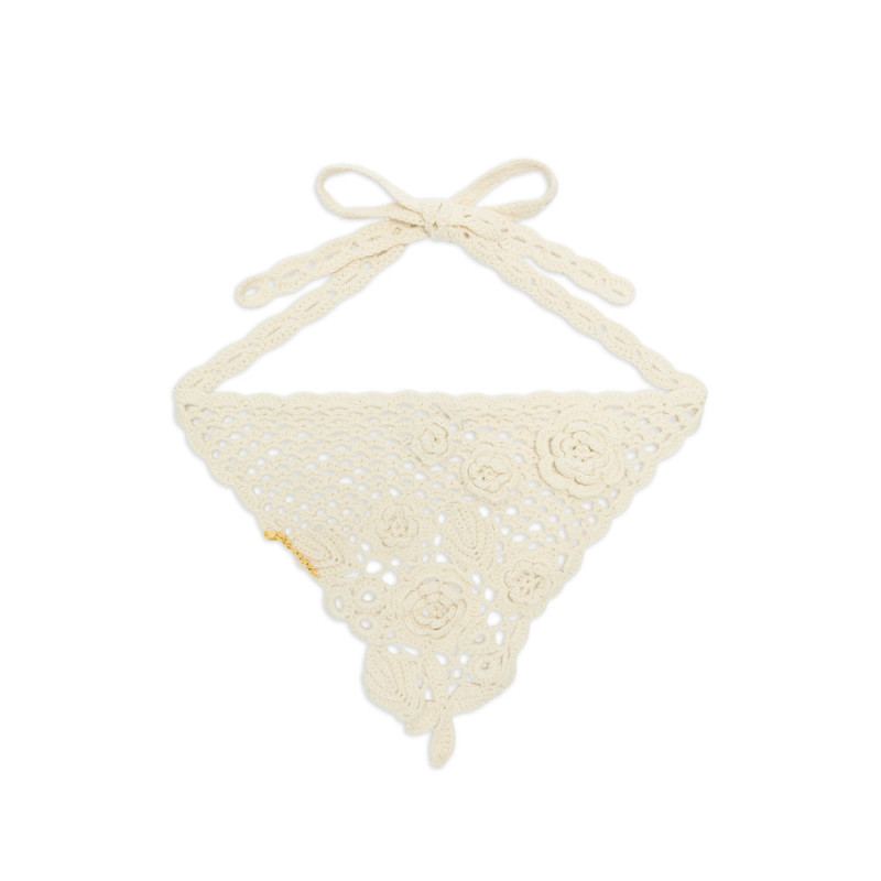 Ganni Floral Crochet Headband