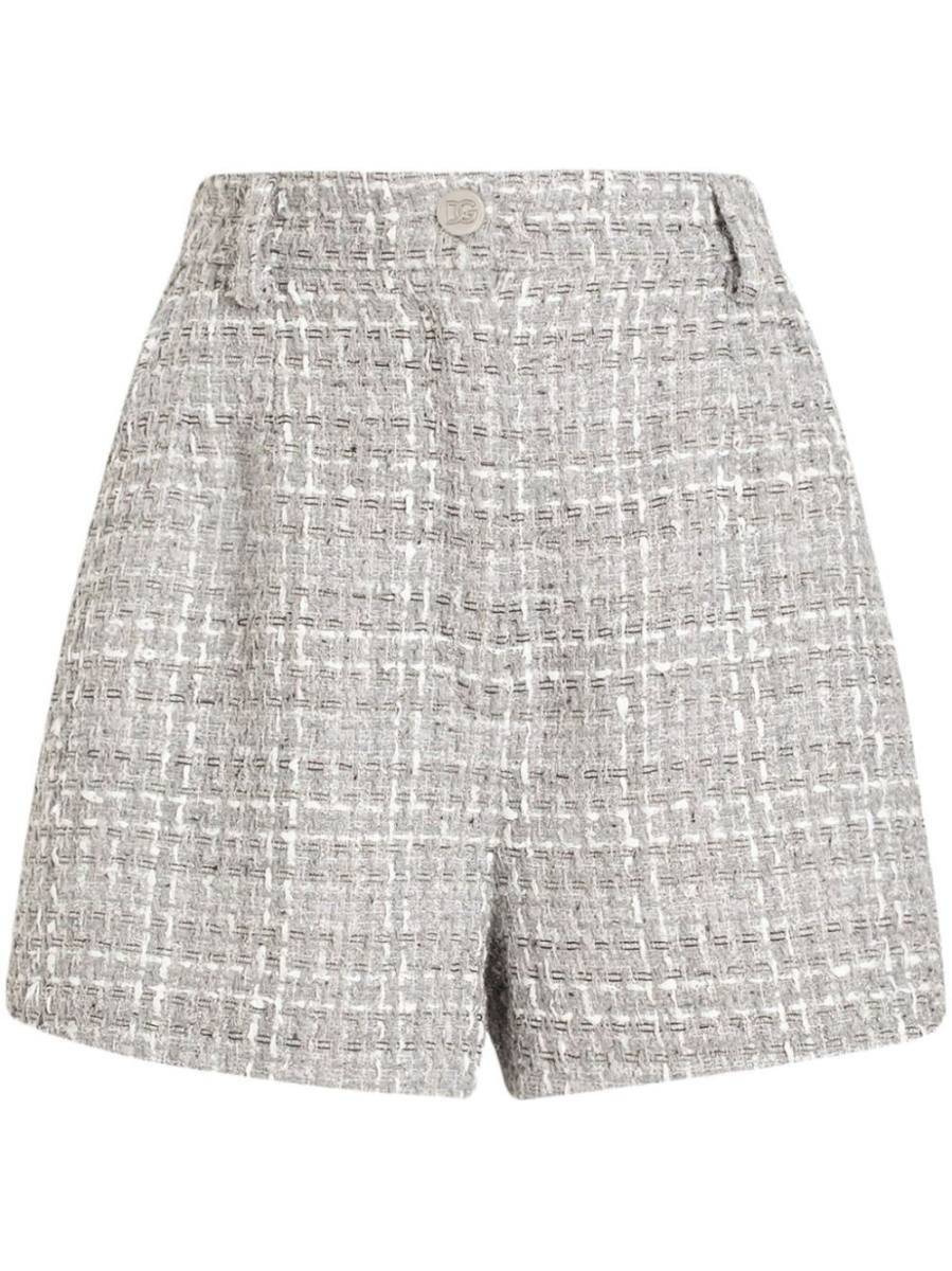 checked shorts