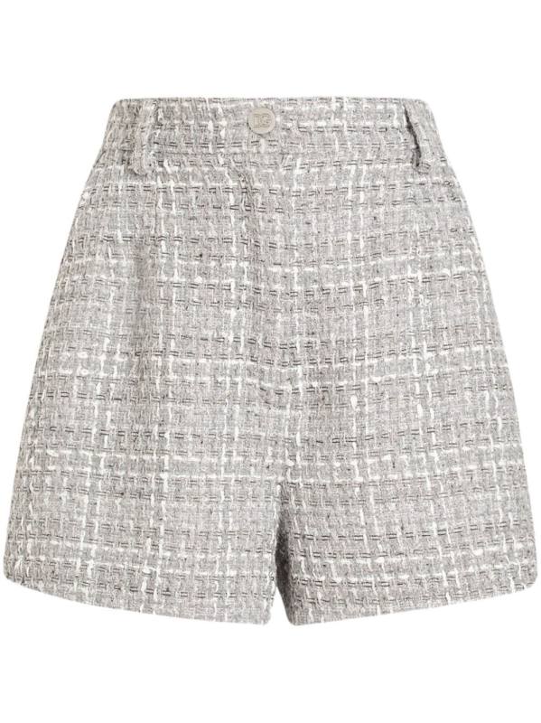 checked shorts