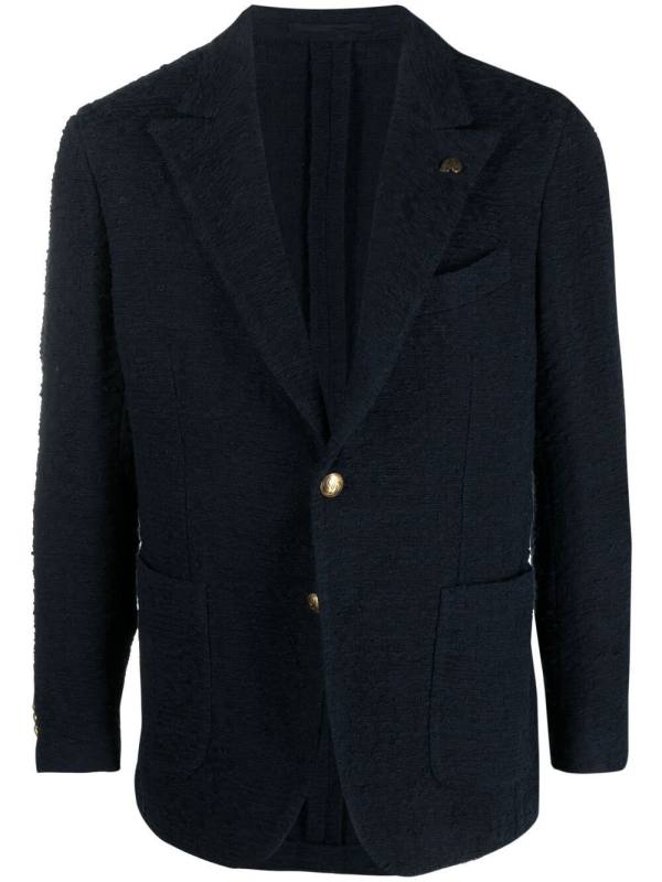 single-breasted blazer