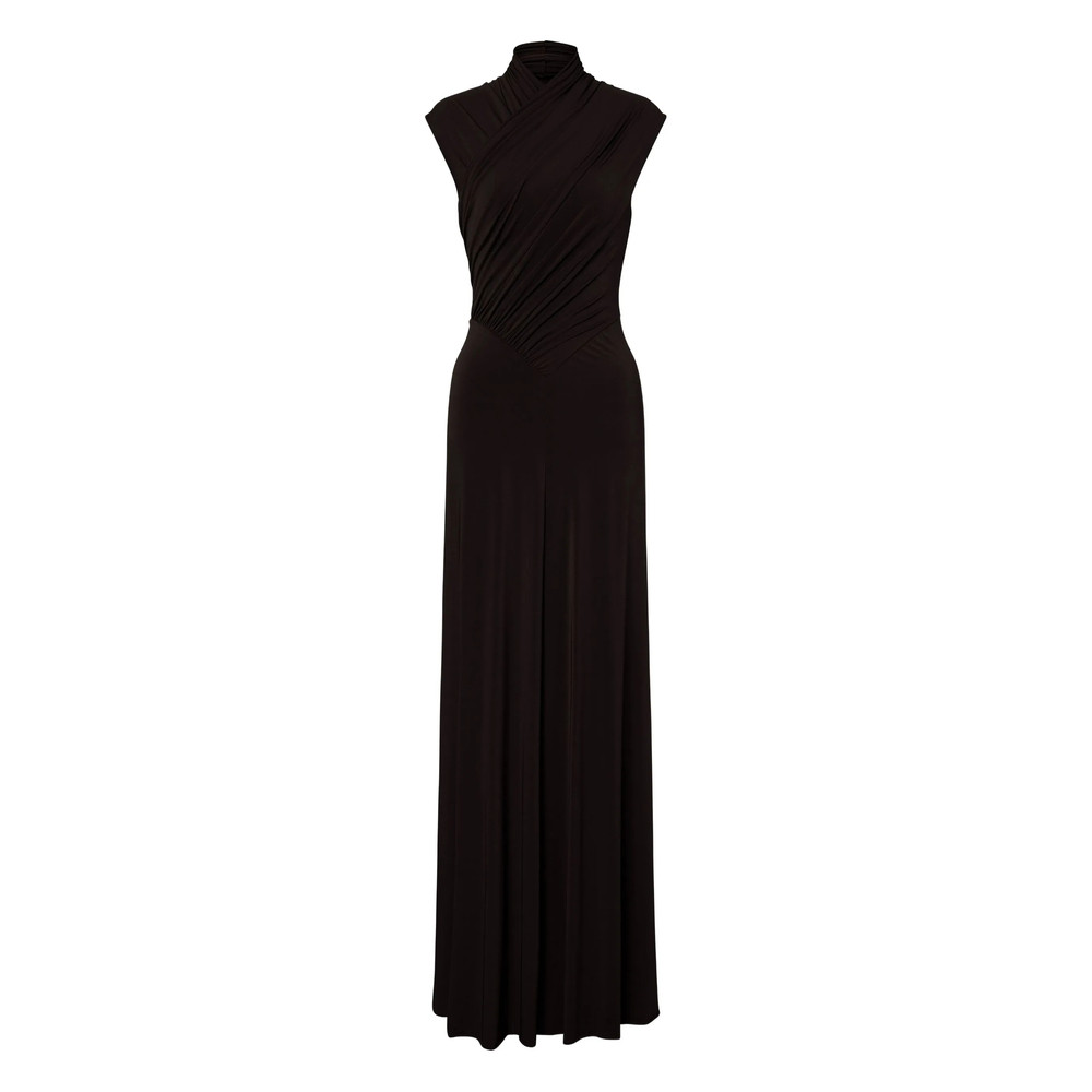 Alberta Ferretti Stretch Long Dress