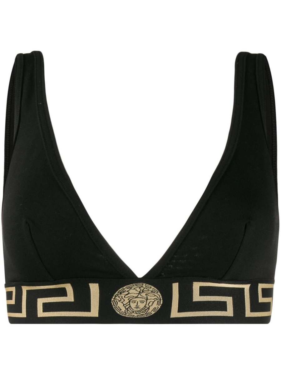 Greca Border triangle bralette