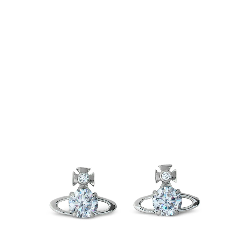 Vivienne Westwood Orb Crystal Stud Earrings