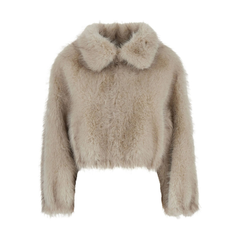 Valentini 1972 Collared Faux-fur Jacket
