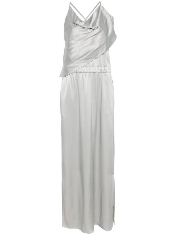 silk long dress