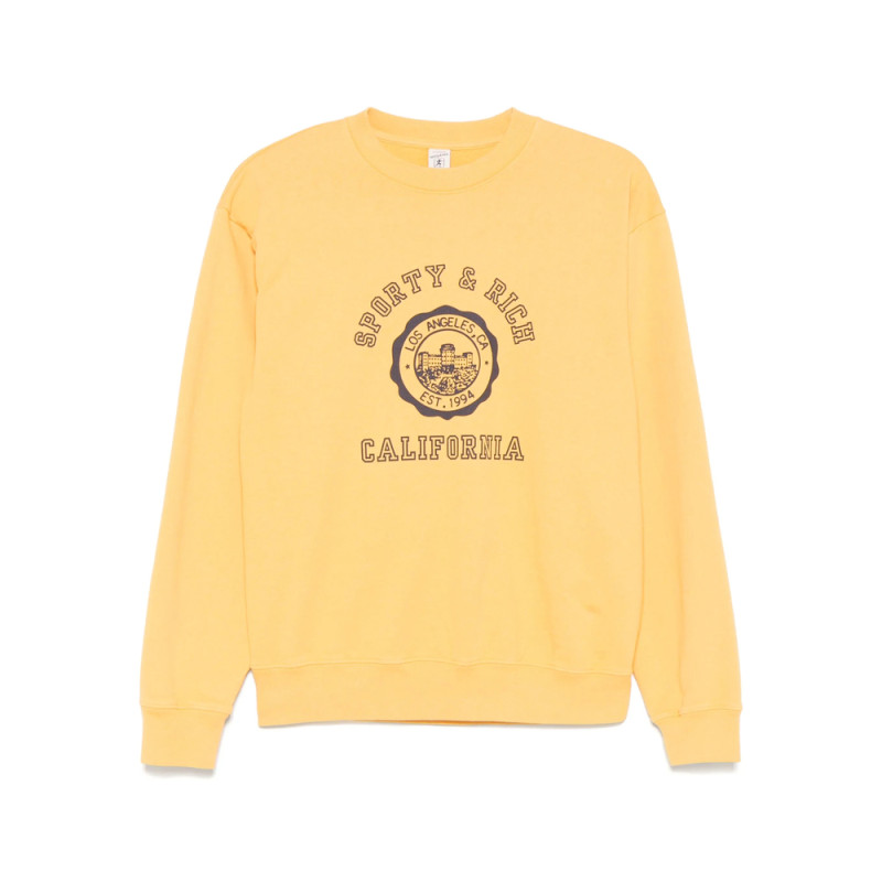 Sporty & Rich Cotton Sweatshirt