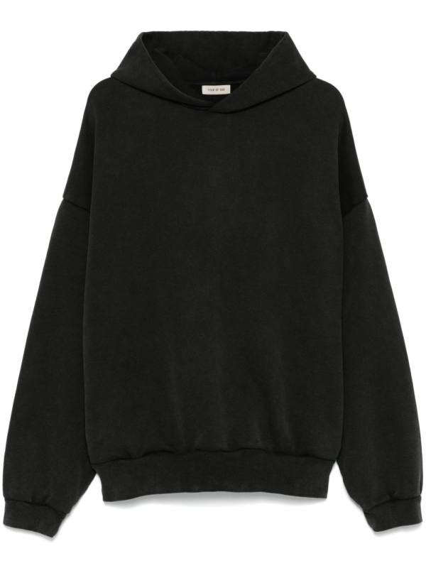 number-print hoodie