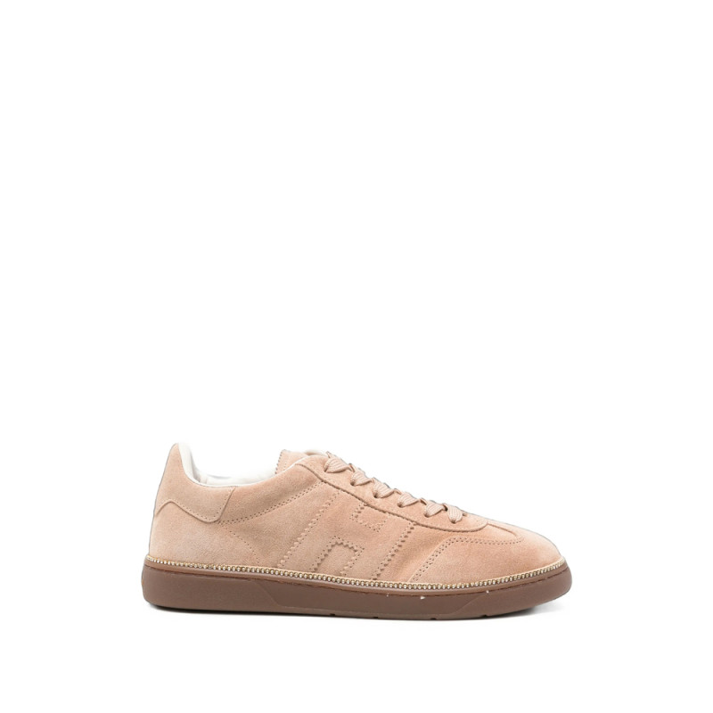 Hogan Crystal-embellished Suede Sneakers