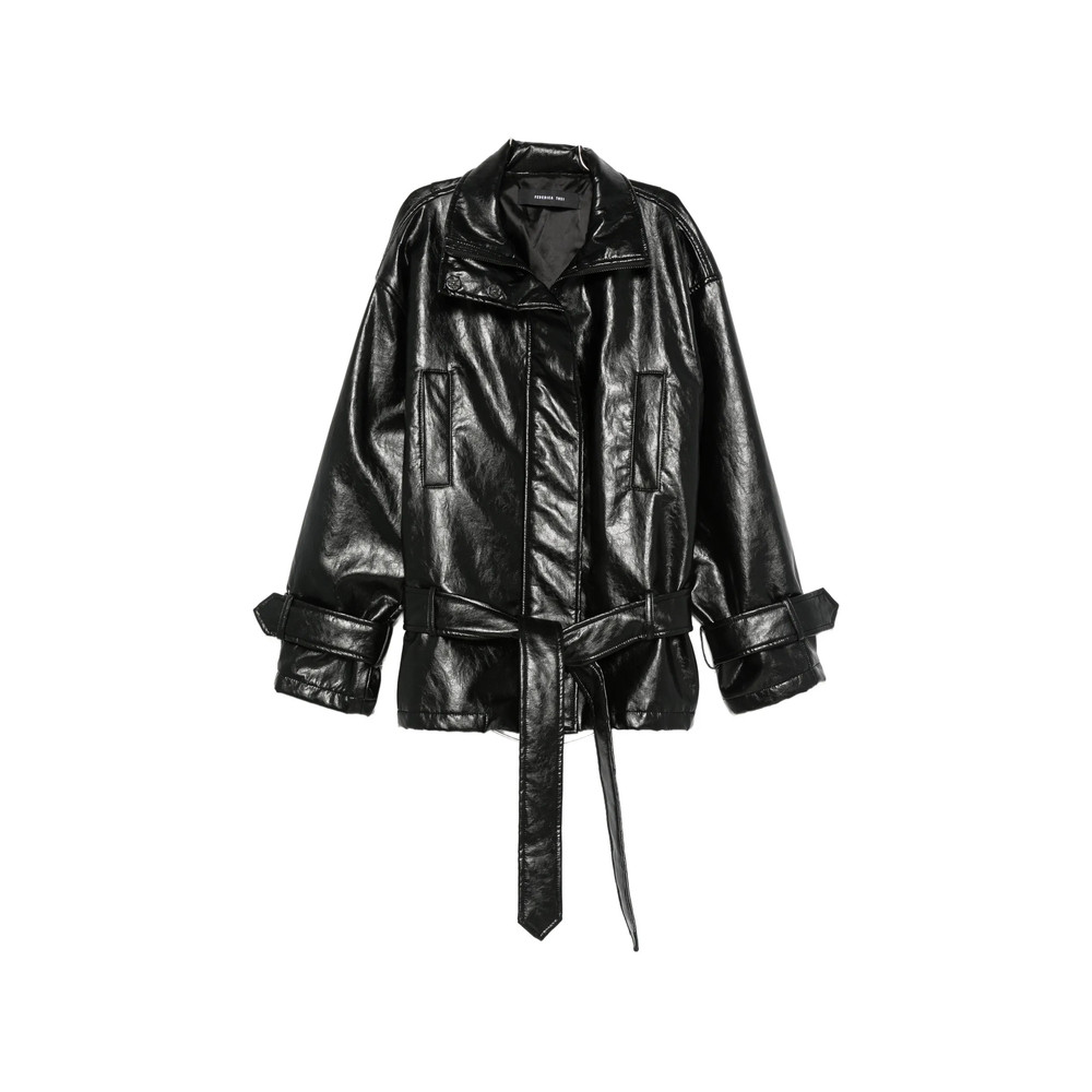 Federica Tosi Belted Zip-up Jacket
