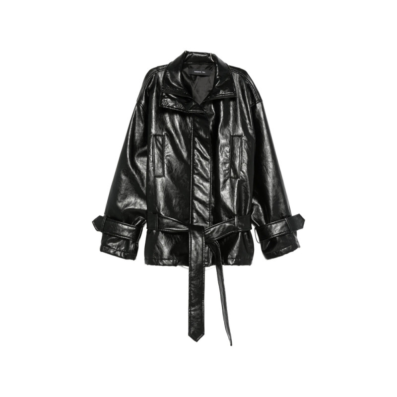 Federica Tosi Belted Zip-up Jacket