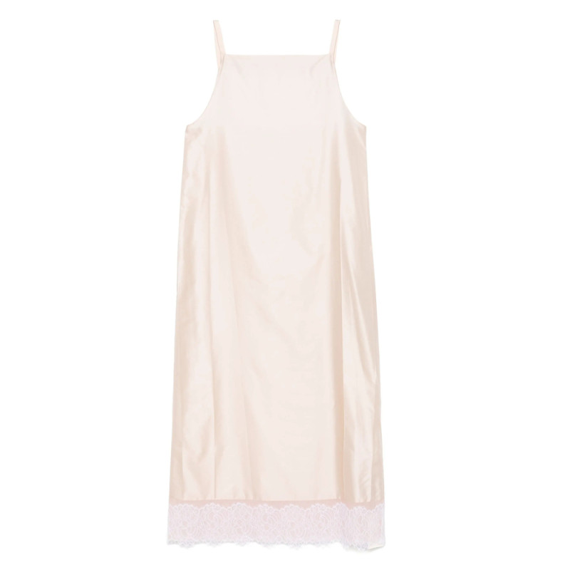 Carven Satin Midi Dress