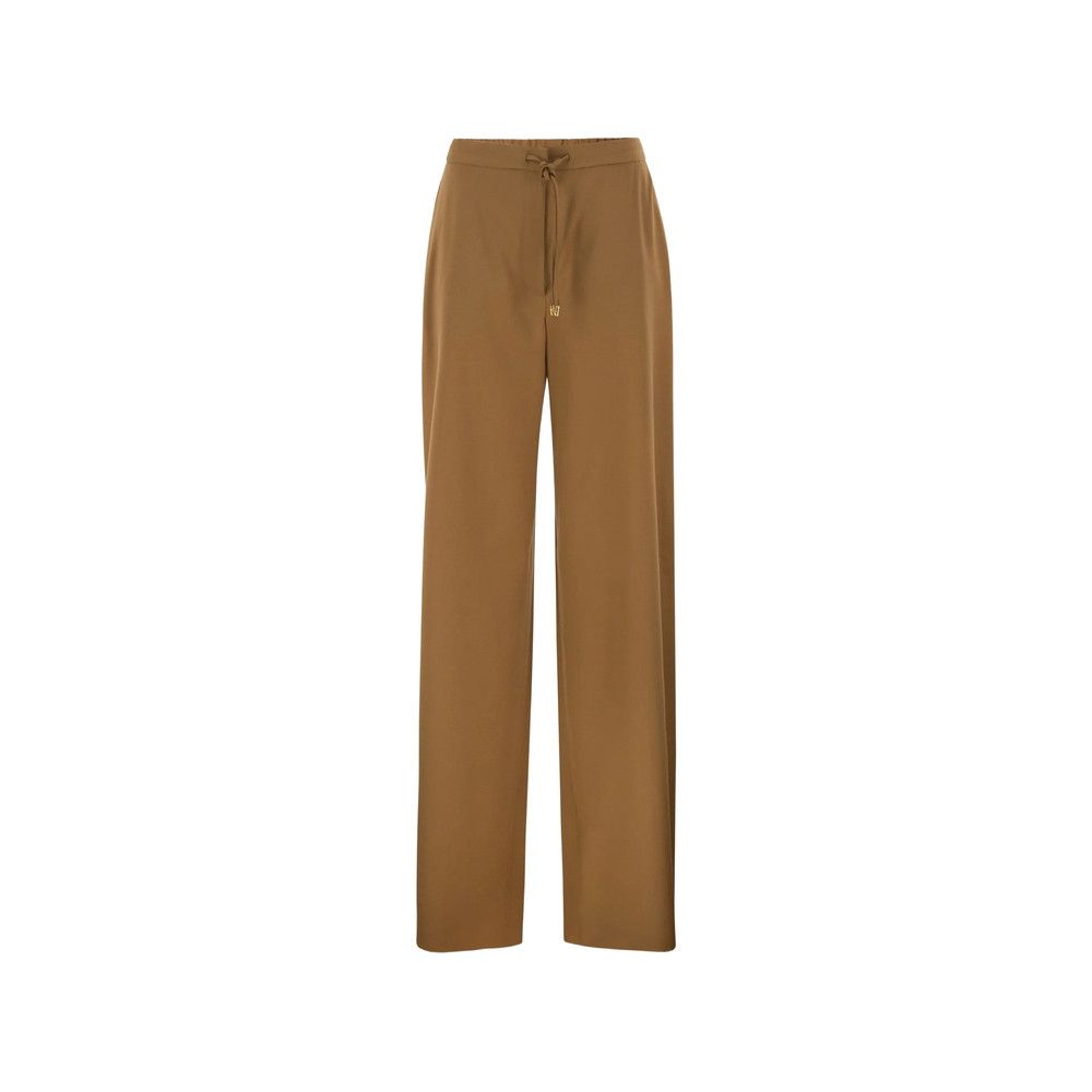 Max Mara Studio Drawstring Wide-leg Trousers