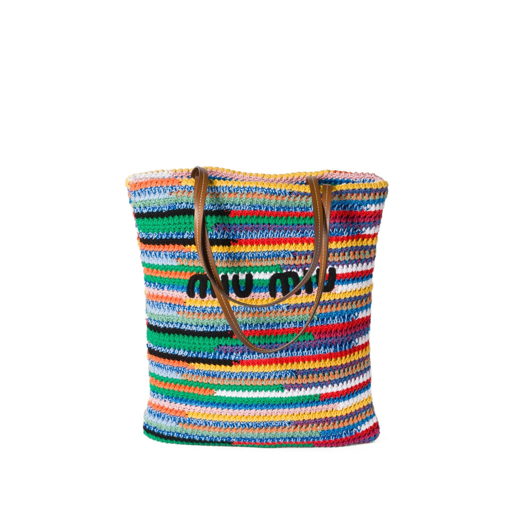 Miu Miu Crochet Tote Bag
