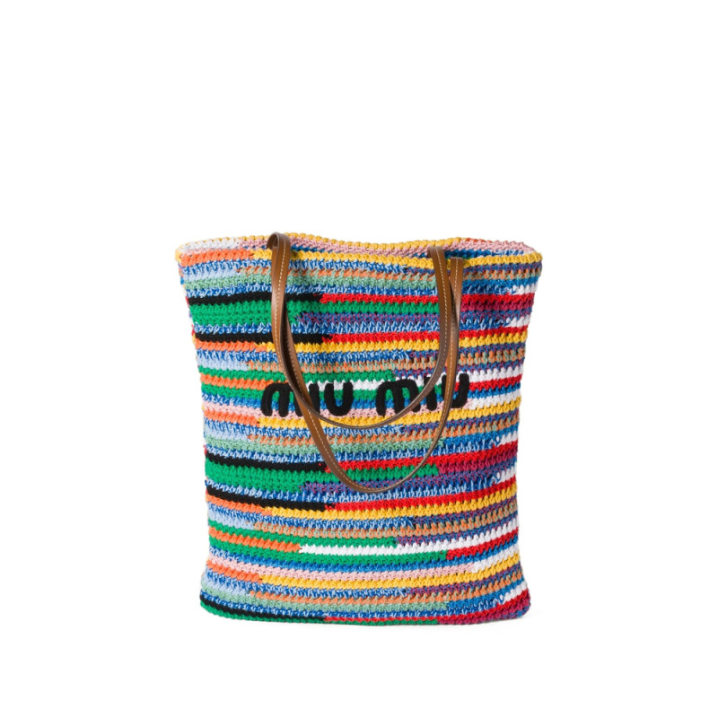Miu Miu Crochet Tote Bag