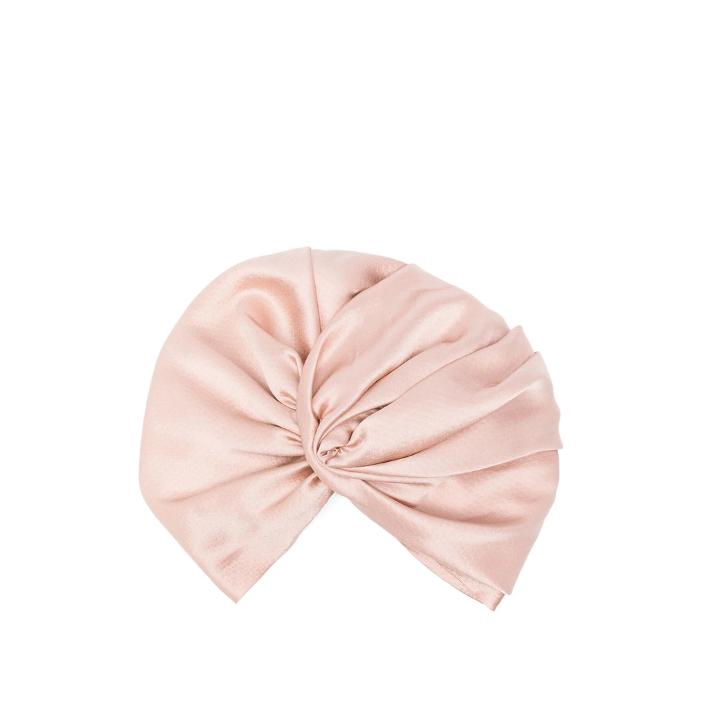 Jennifer Behr Bow-detail Silk Turban