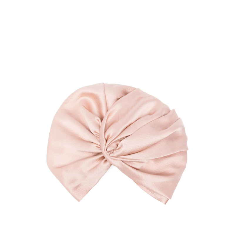 Jennifer Behr Bow-detail Silk Turban