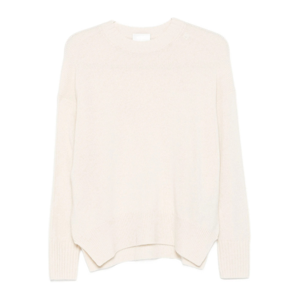 Allude Round-neck Cashmere Sweater
