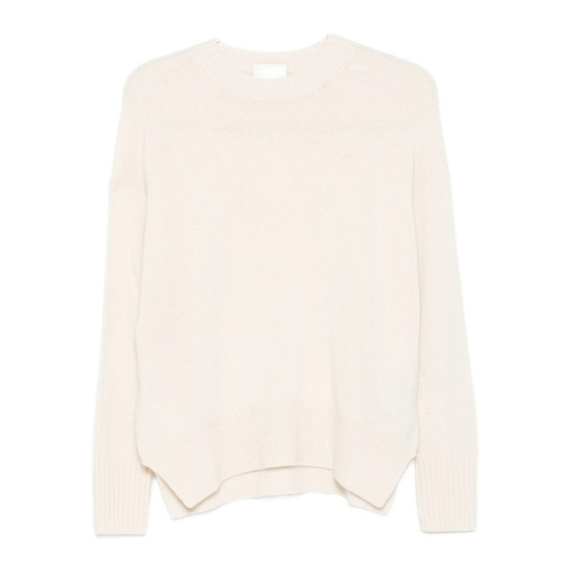 Allude Round-neck Cashmere Sweater