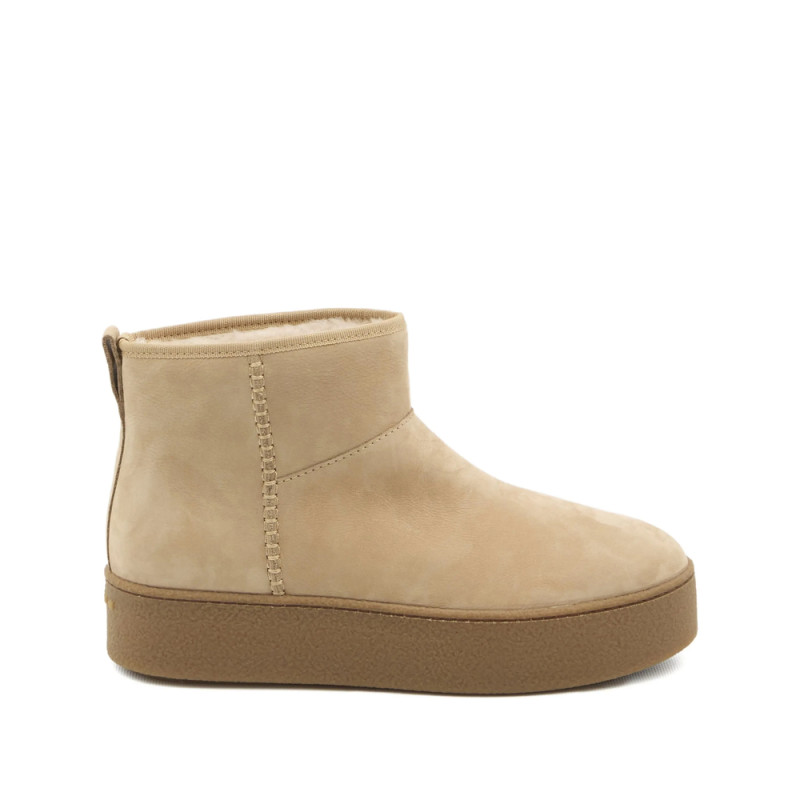 Hogan Suede Shearling Boots