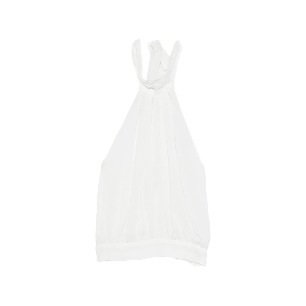 Gimaguas Boa Tie-neck Top