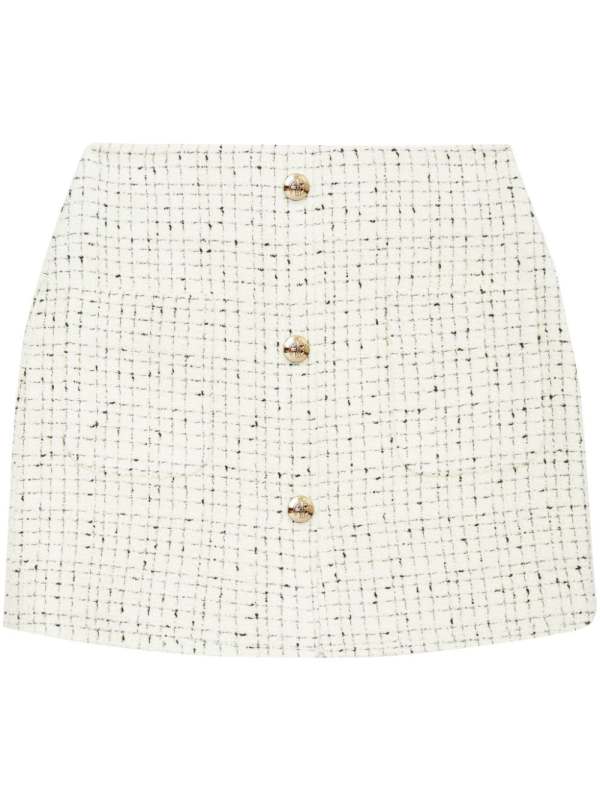 Mateo tweed miniskirt
