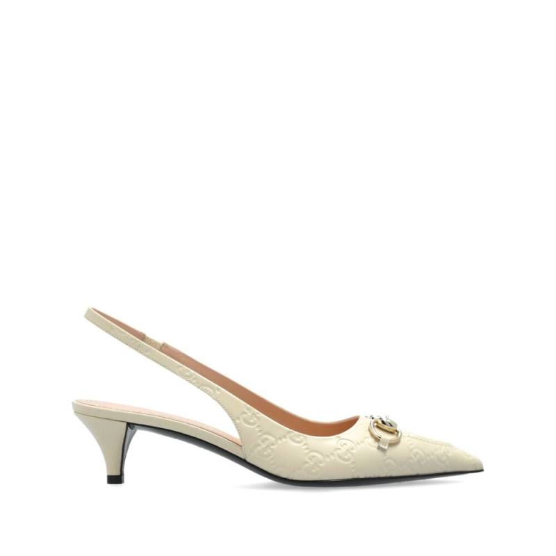 Gucci 45mm Horsebit Slingback Pumps