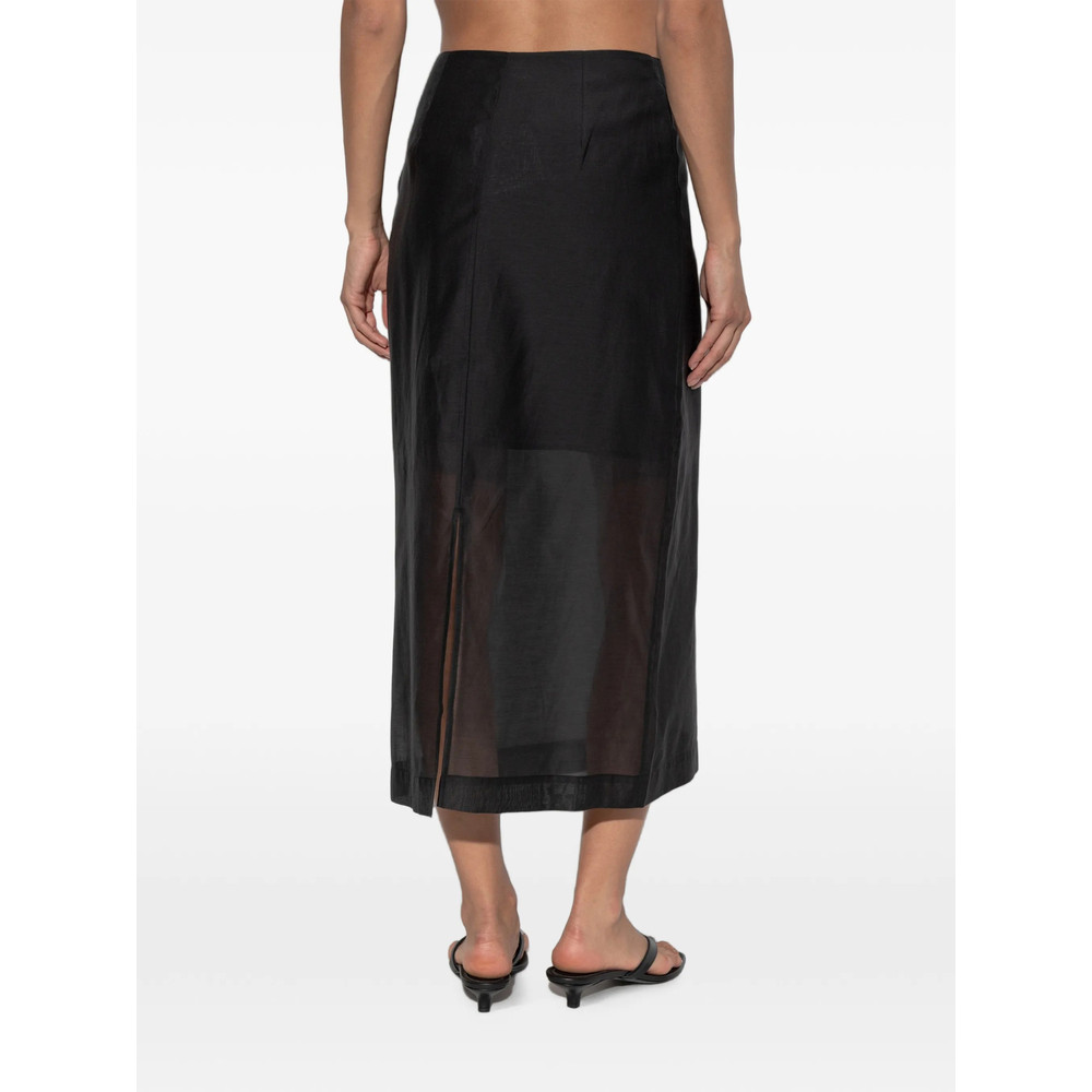 By Malene Birger Esta Sheer-panel Skirt