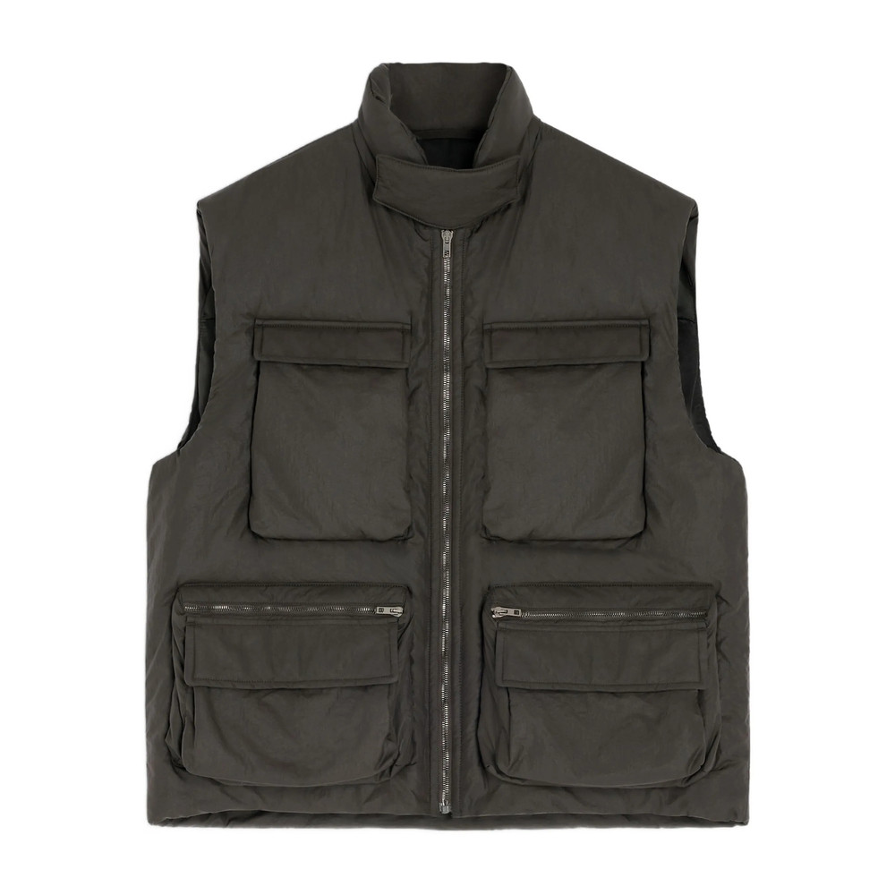 Lemaire Wadded Zip-fastening Multiple-pocket Gilet