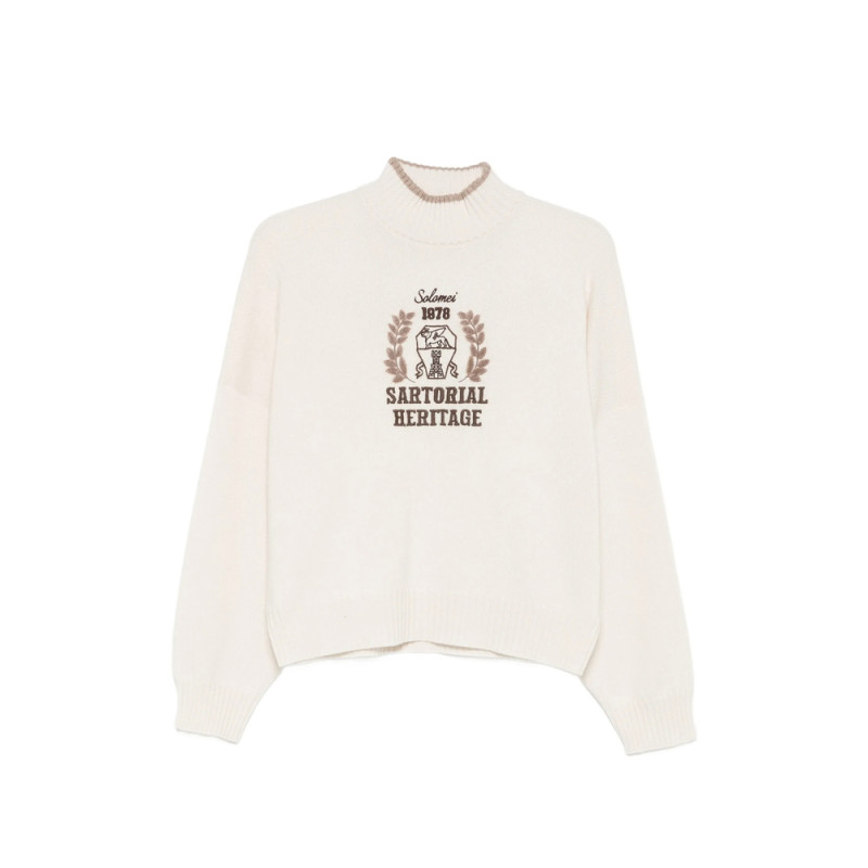 Brunello Cucinelli Sartorial Heritage-embroidered Cashmere Sweater