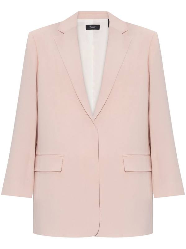 crepe blazer
