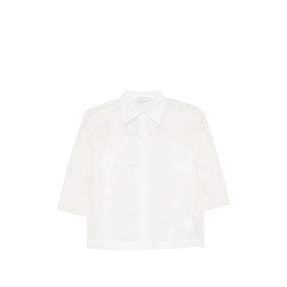 Peserico Sequin Button-up Shirt