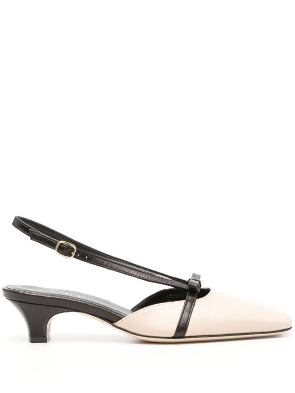 Lecche 40mm leather pumps