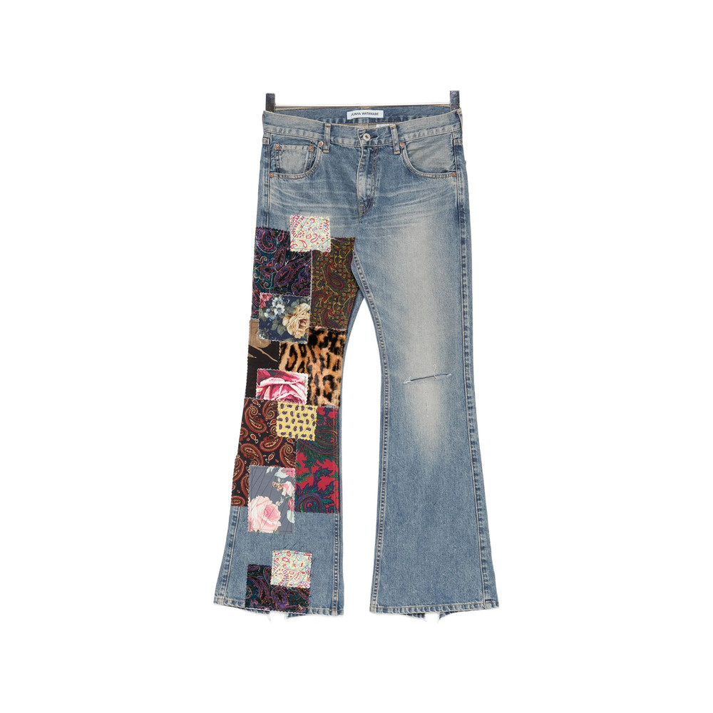 Junya Watanabe Patchwork Distressed Jeans