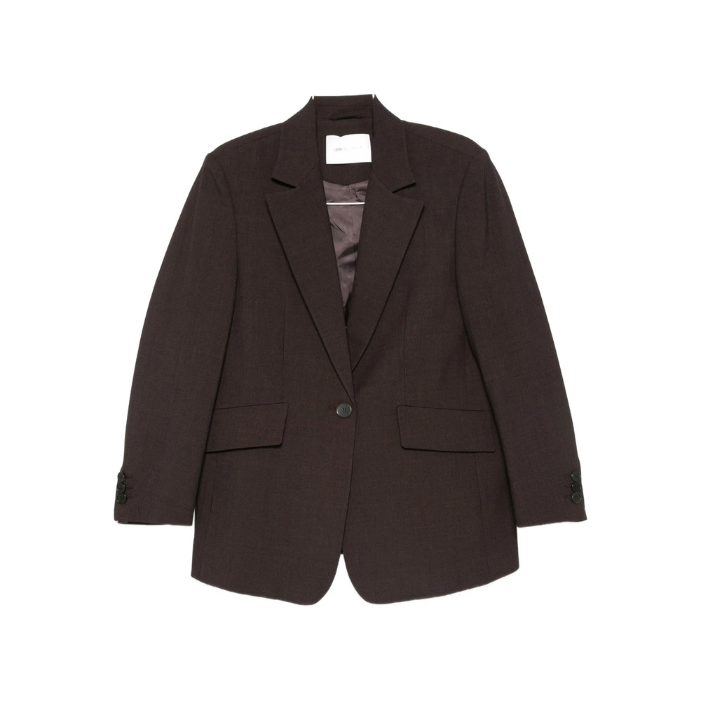Low Classic Single-button Blazer