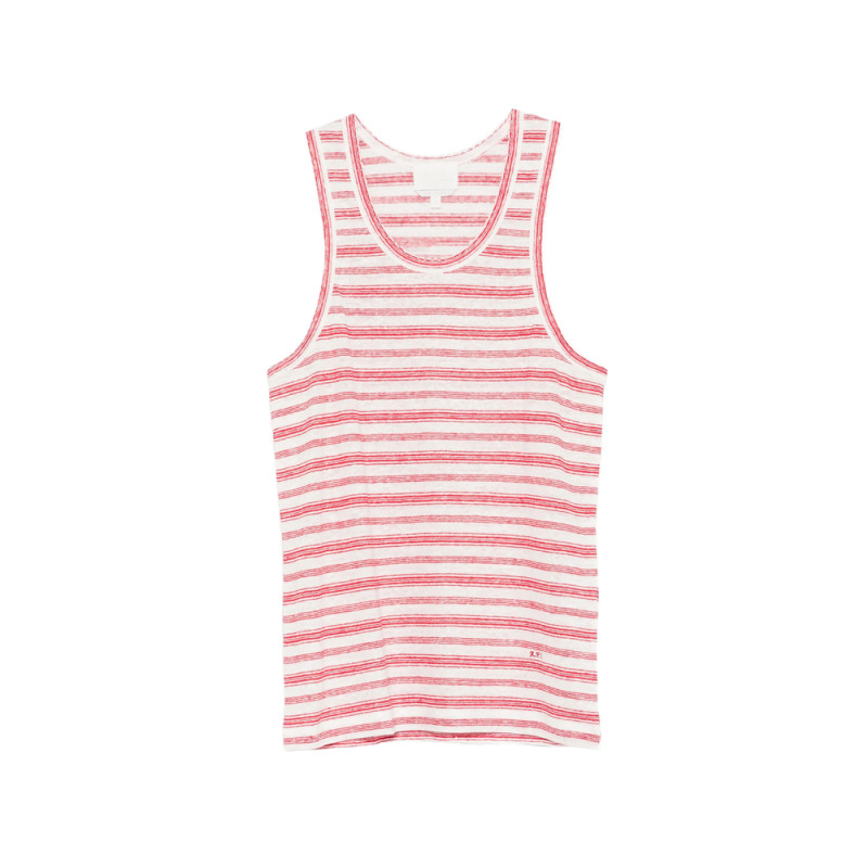 A. p.c. Striped Tank Top