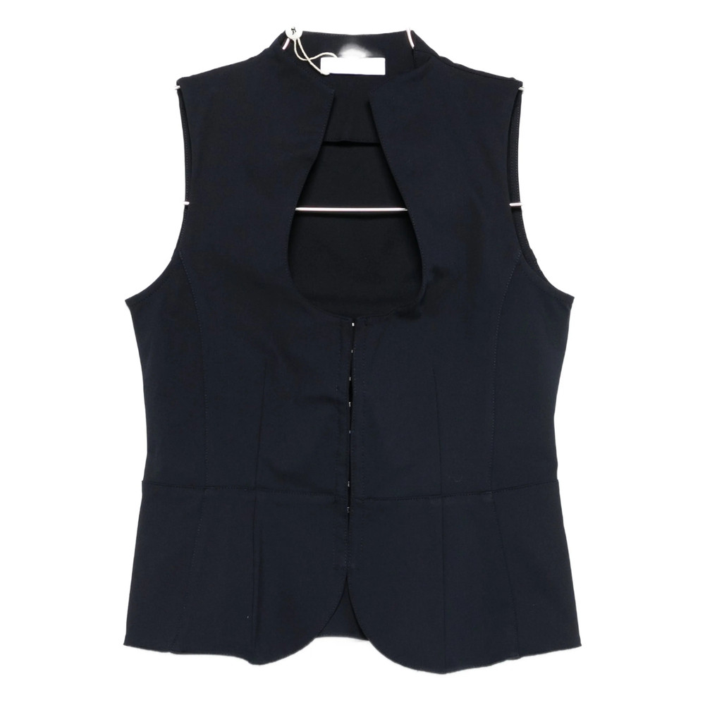 Gimaguas Keyhole-neckline Sleeveless Top