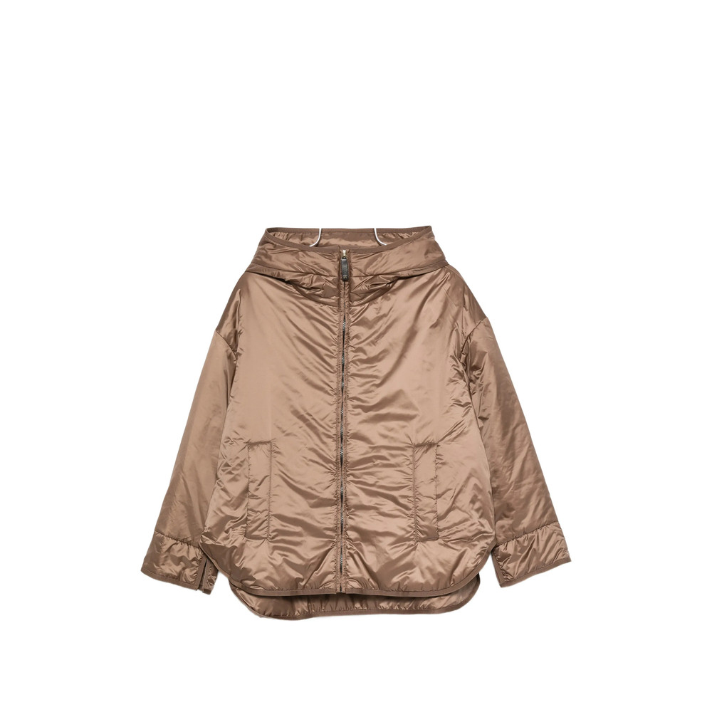 Max Mara The Cube Hooded Zip-up Jacket