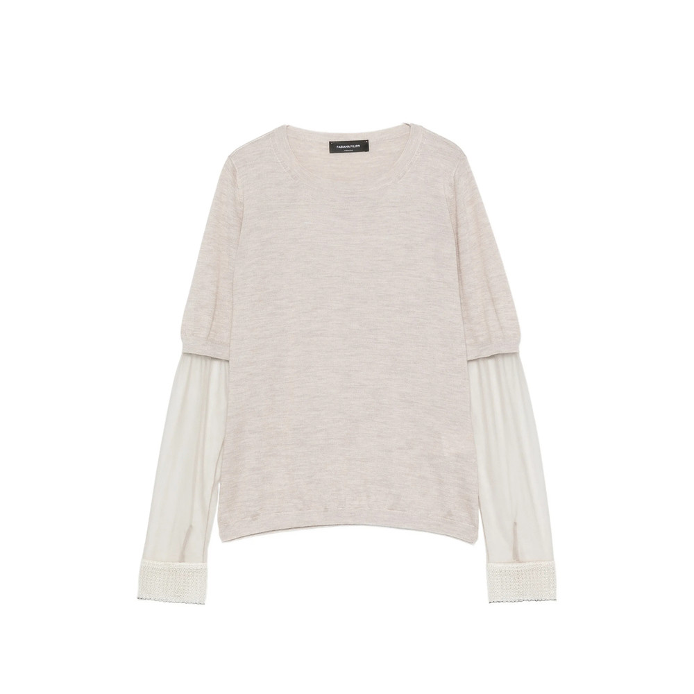 Fabiana Filippi Sheer-panel Top