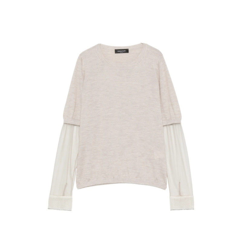 Fabiana Filippi Sheer-panel Top
