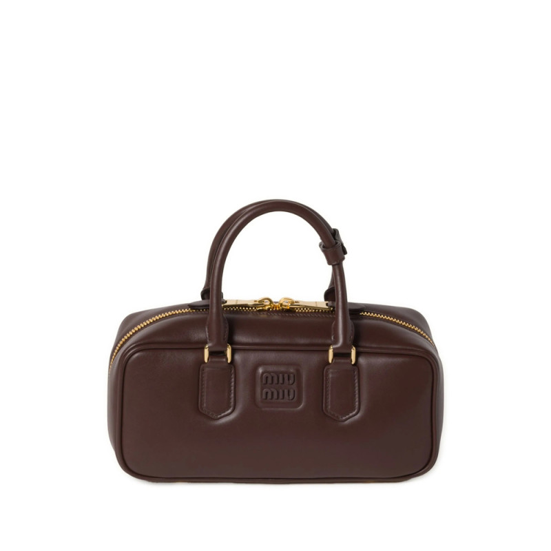 Miu Miu Arcadie Leather Tote Bag