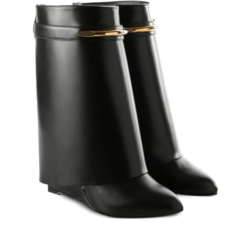 Givenchy Strap-detail Leather Boots