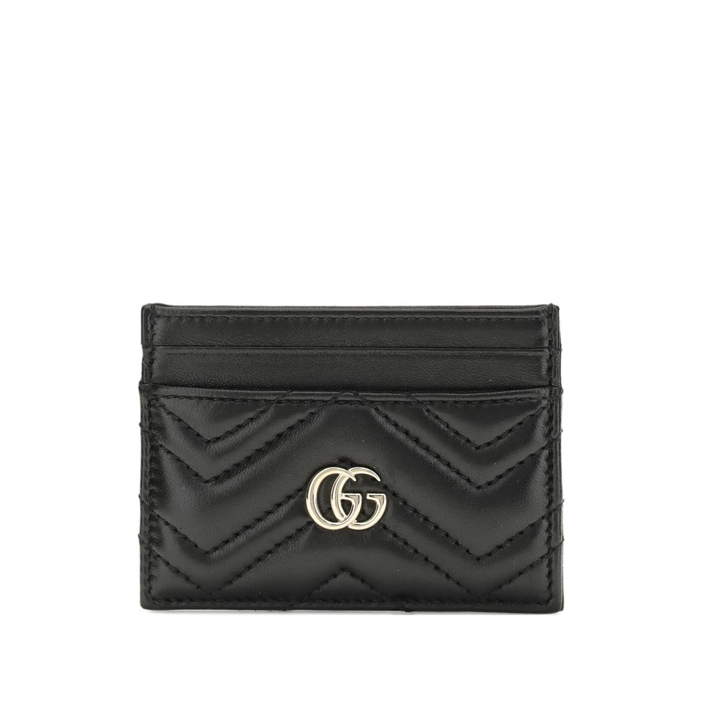 Gucci GG Marmont Chevron Card Holder